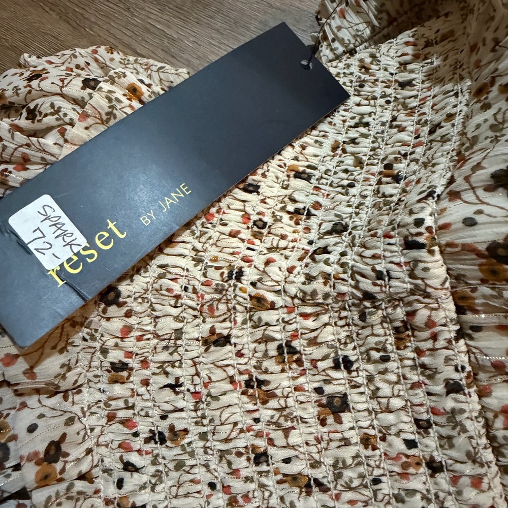 Reset By Jane Ruffled Floral Skirt - Picture 6 of 6